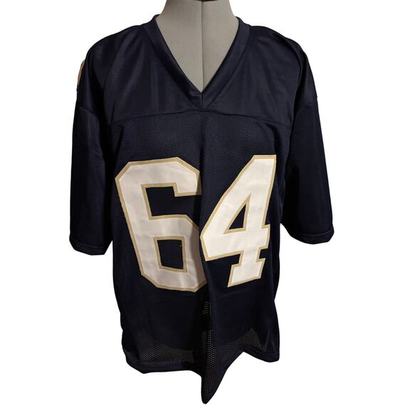 Tom Thayer Signed Notre Dame Jersey - Picture 2 of 3